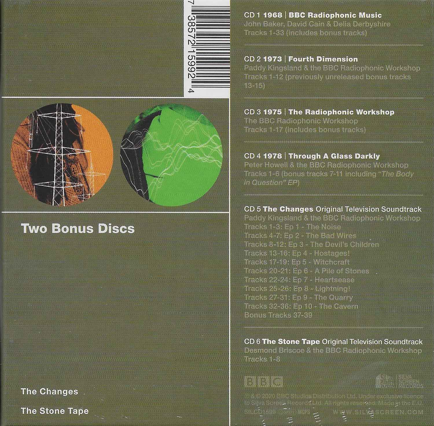 Back cover of SILCD 1599